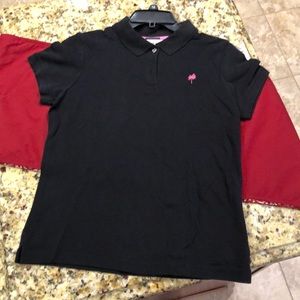 Lilly, polo shirt, large but possibly slim fit,